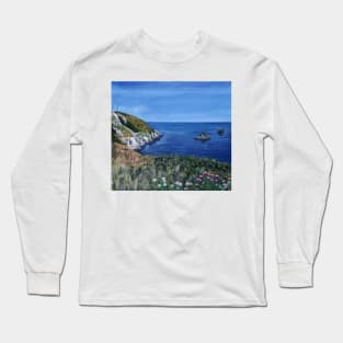 THE SOUTH WEST COAST PATH BRIXHAM Long Sleeve T-Shirt